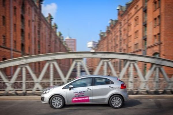 CiteeCar startet sein Carsharing-Angebot in Hamburg
