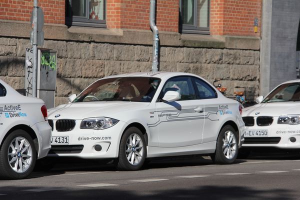 BMW ActiveE Elektrofahrzeuge von DriveNow
